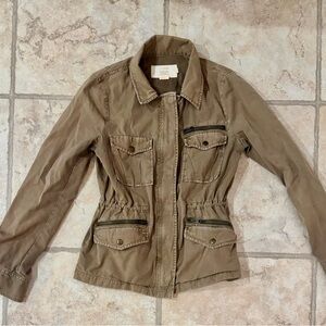 J. Crew Brown Utility Jacket